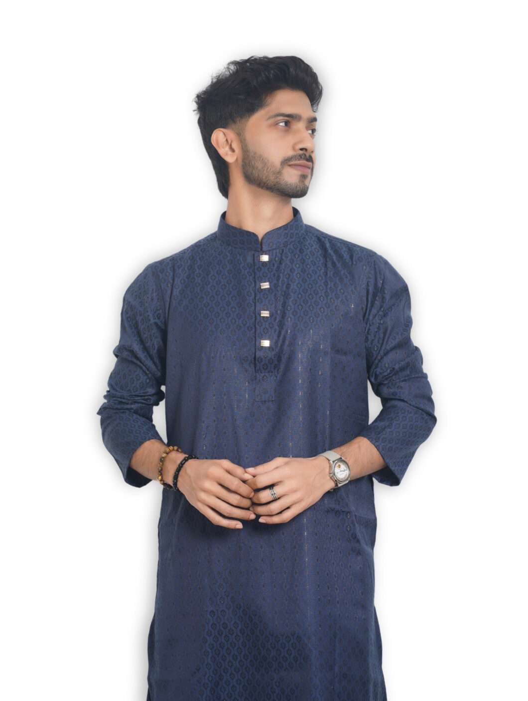 Blue Limited Edition Eid Panjabi Premium Quality