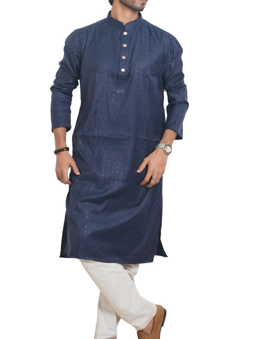 Blue Limited Edition Eid Panjabi Premium Quality