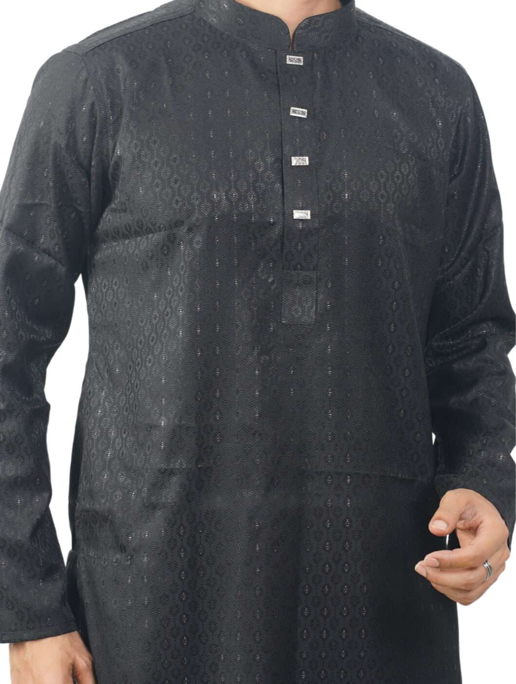 Black Limited Edition Eid Panjabi Premium Quality