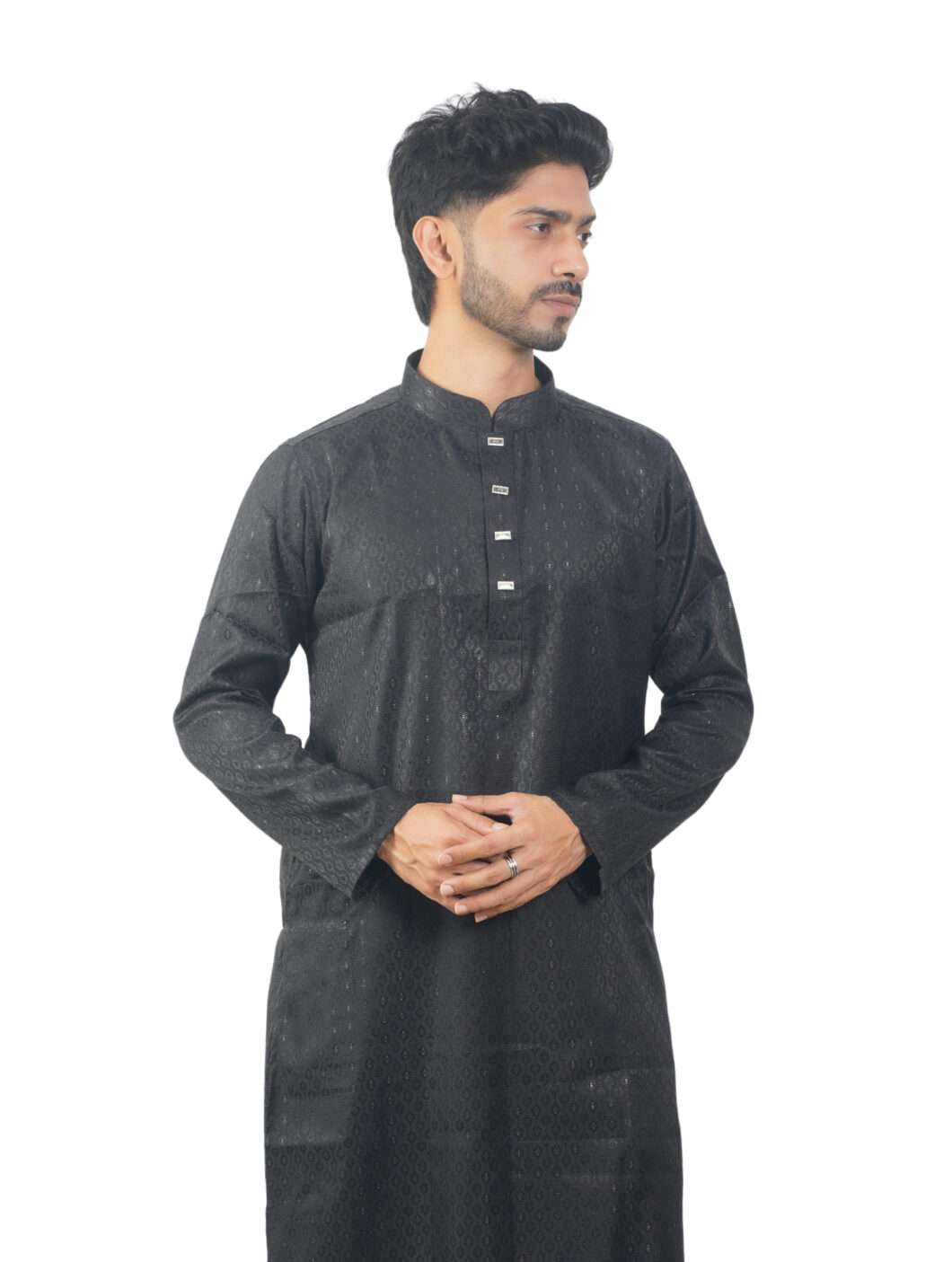 Black Limited Edition Eid Panjabi Premium Quality