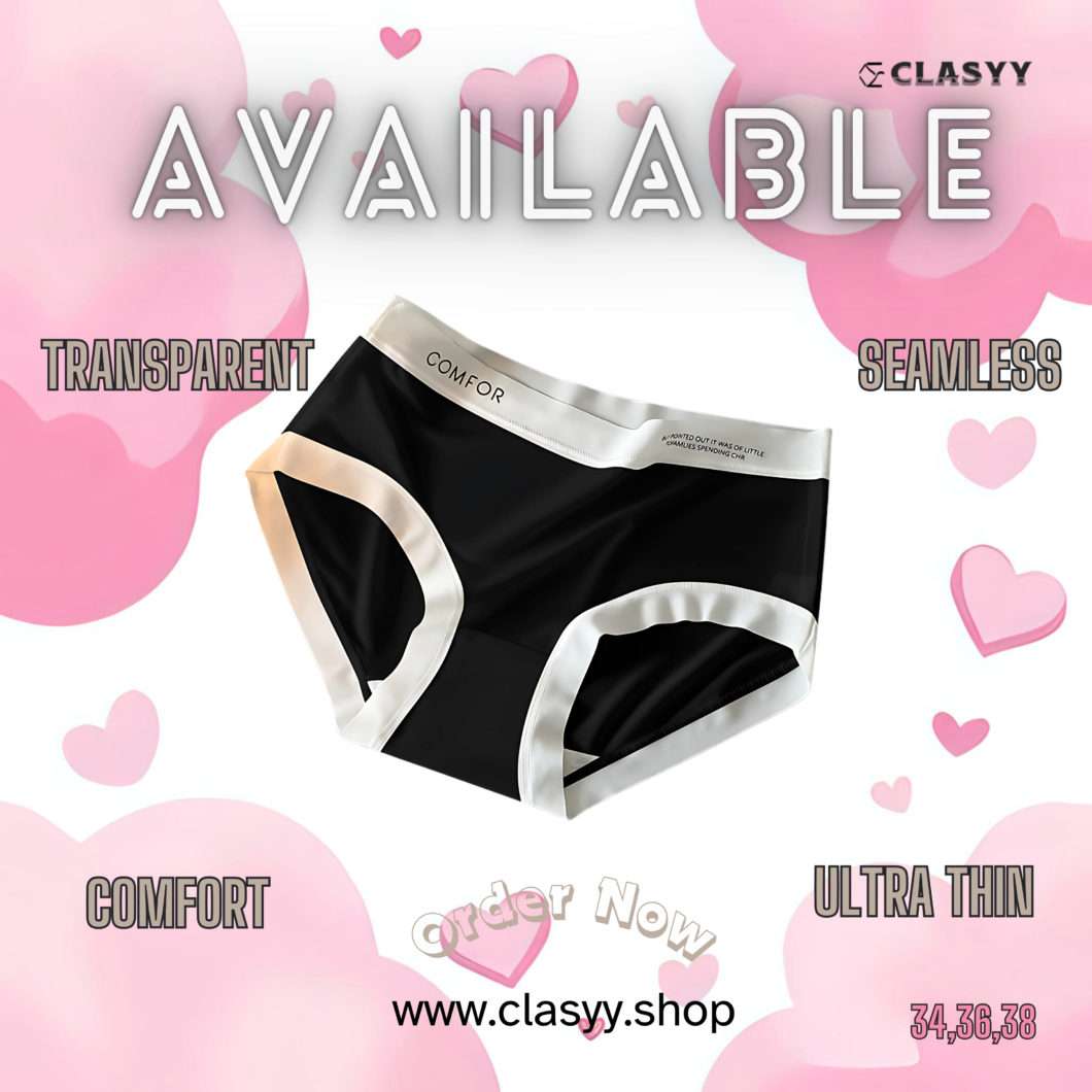 3 Color Skin-friendly Girl's Ice Silk Underwear Sweet and Comfortable Simple | Underwear for Women